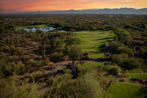 Arizona Golf Course Background