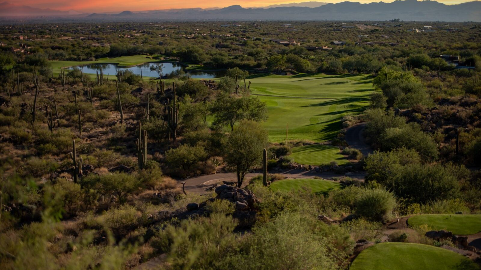 Arizona Golf Course Background